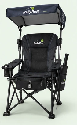 Rally Rest folding canopy chair concept.