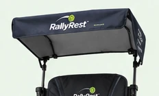 Concept detail of the chair’s overhead canopy.